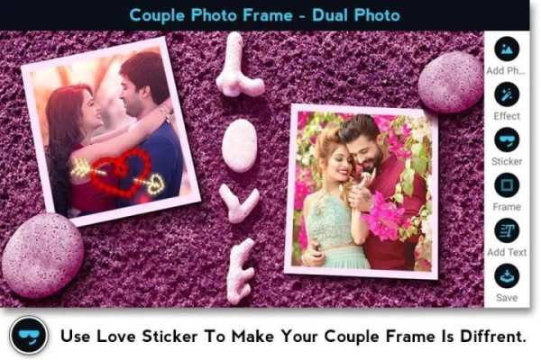 Couple Photo Frame - Multi Photo स्क्रीनशॉट 4