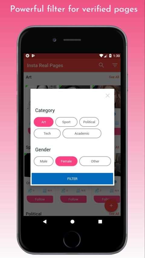 Instagram Real Page ☑️ स्क्रीनशॉट 2