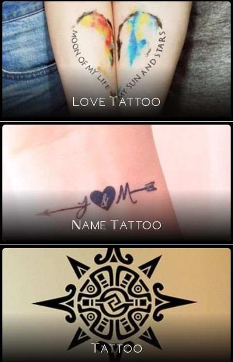 Love tattoo screenshot 5