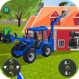Farming Simulator - Big Tractor Farmer Driving 3D