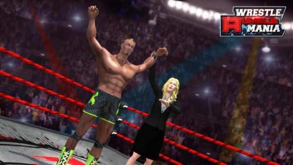 Wrestle Rumble Mania : Free Wrestling Games screenshot 1