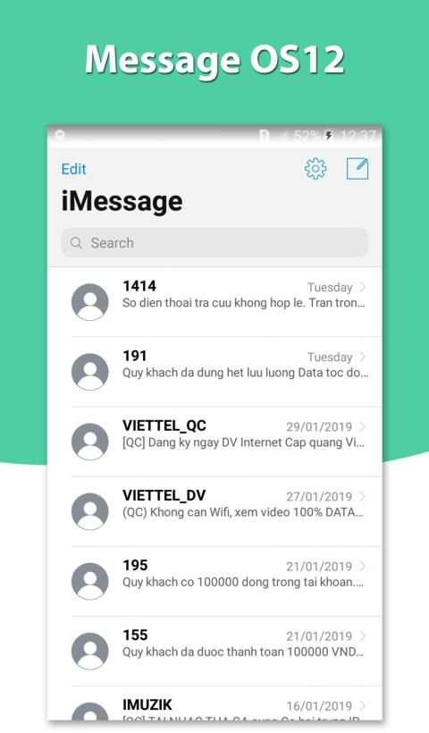 Message Style OS12 screenshot 7