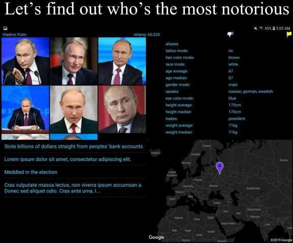 Liar Racist Cheater & misc. nuisance database screenshot 7
