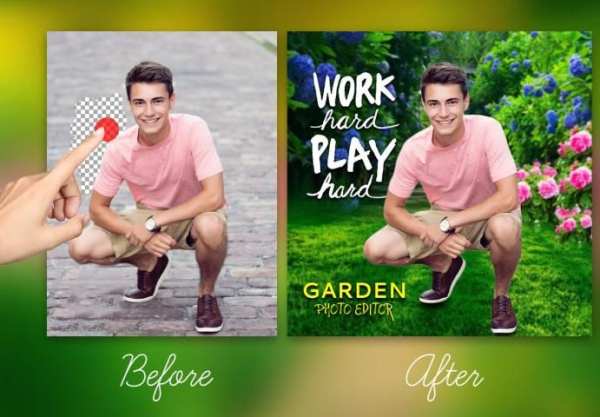 Garden Photo Editor स्क्रीनशॉट 8