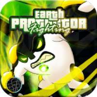 Alien Earth Protector Ben Fighting