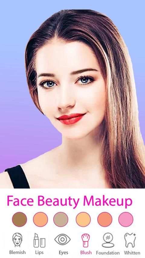 Beauty makeup Photo Camera, beauty plus, face edit screenshot 4