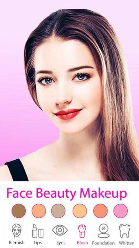 Beauty makeup Photo Camera, beauty plus, face edit screenshot 1