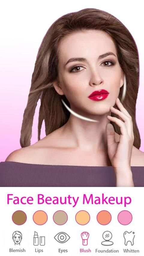 Beauty makeup Photo Camera, beauty plus, face edit screenshot 3