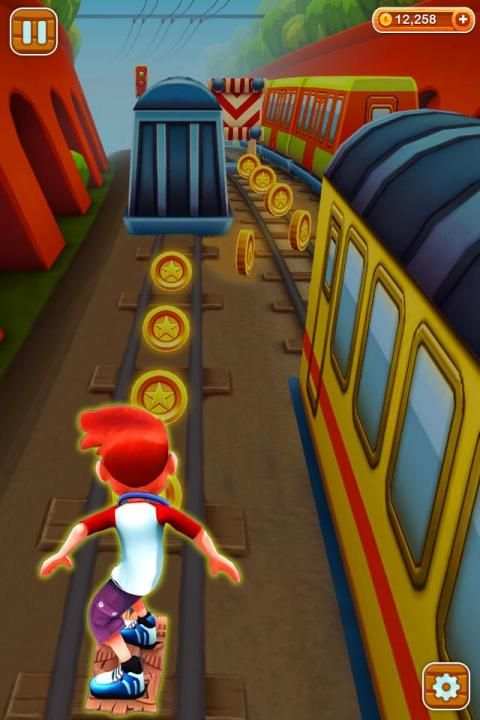 Subway Bus Rush Runner screenshot 1