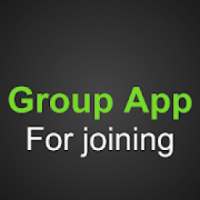 Group App for joining