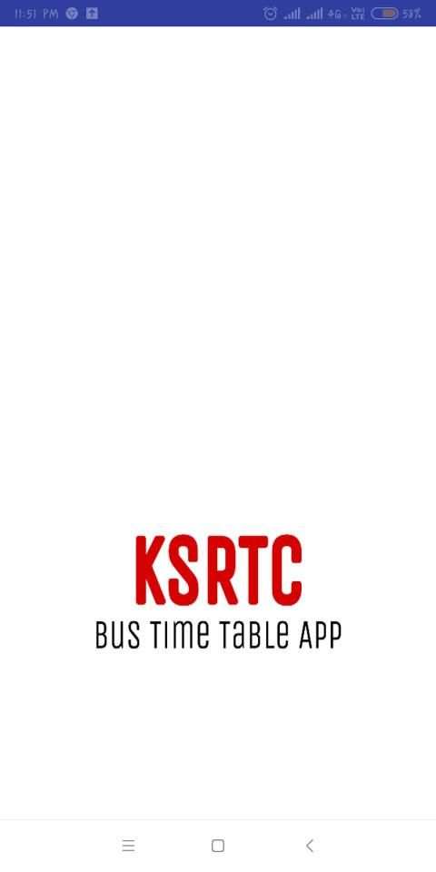 KSRTC Bus Time Table App screenshot 2