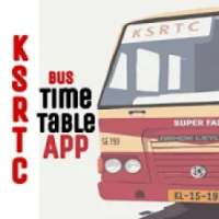 KSRTC Bus Time Table App on 9Apps