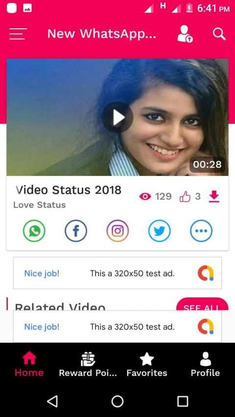 Video Status Downloader - For WhatsApp & Facebook स्क्रीनशॉट 6