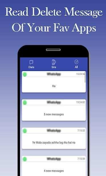 Message Saver :- Read Deleted Message 1 تصوير الشاشة