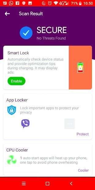 Virus Cleaner - Antivirus, Spyware & Malware screenshot 2