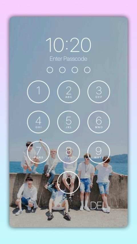 BTS Lock Screen screenshot 3