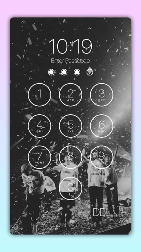 BTS Lock Screen screenshot 2