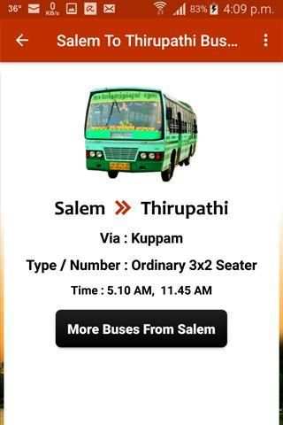 Salem Bus Info screenshot 3
