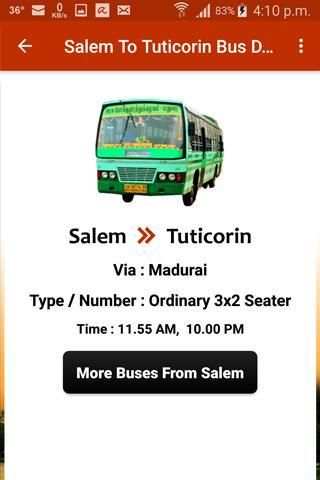 Salem Bus Info screenshot 1