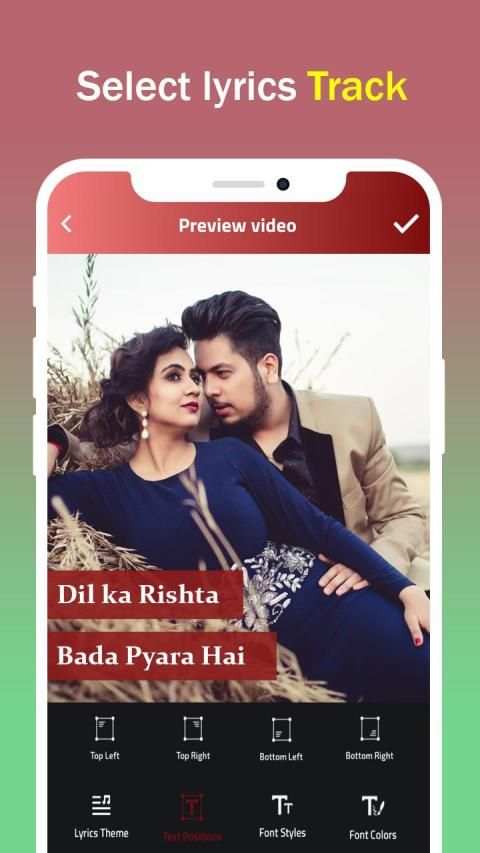 My Photo To Video Status Maker With Song/Lyrics स्क्रीनशॉट 4