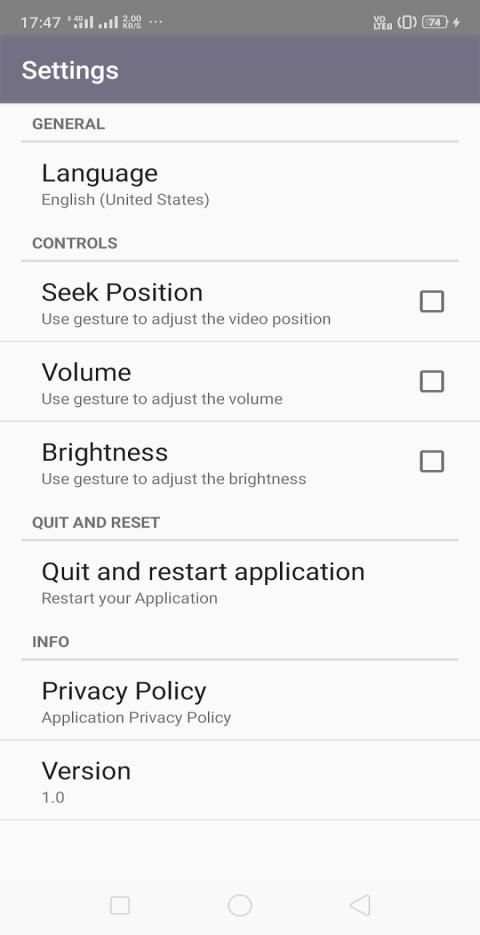 Hd Video Player स्क्रीनशॉट 1