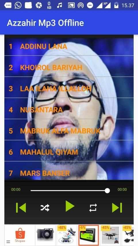 azzahir mp3 offline screenshot 2
