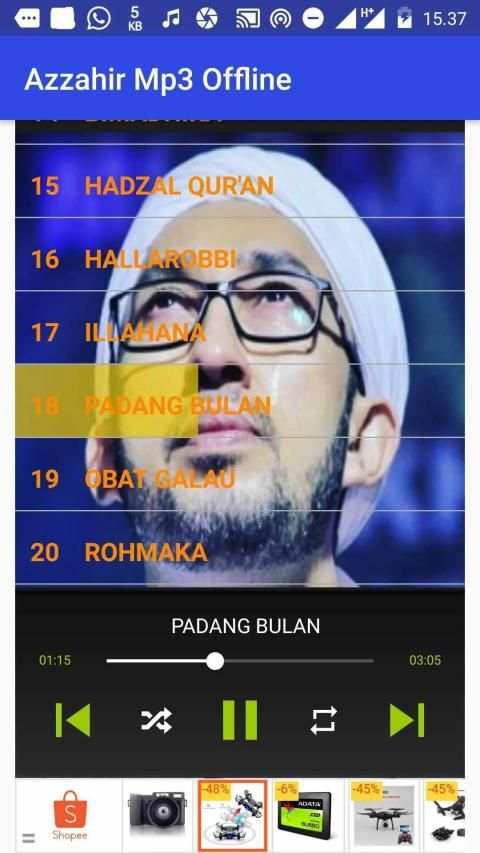 azzahir mp3 offline screenshot 4