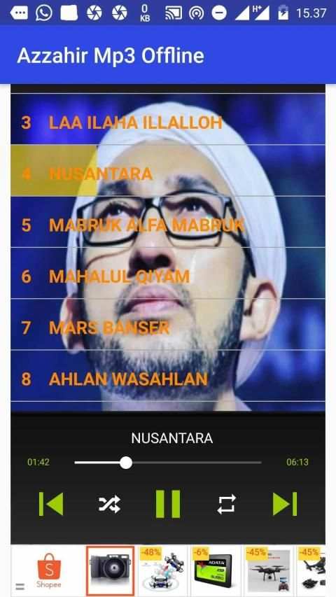 azzahir mp3 offline screenshot 1