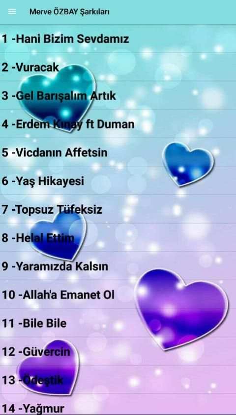 Merve ÖZBEY Şarkıları(İnternetsiz) screenshot 4