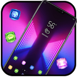 Electroacoustic Music theme Cool Light Tube आइकन