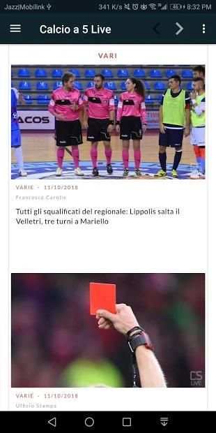Calcio a 5 Live screenshot 1