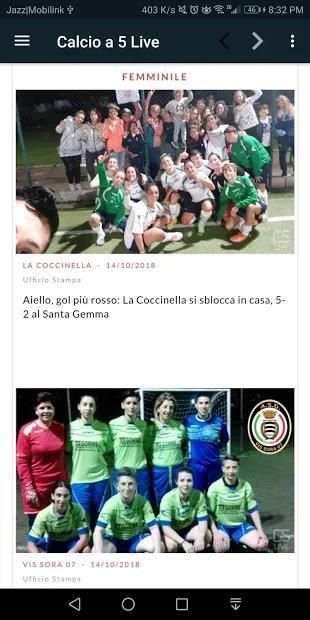 Calcio a 5 Live screenshot 2
