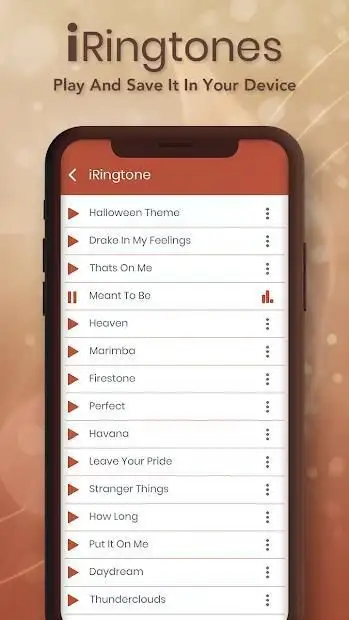 iRingtones screenshot 2