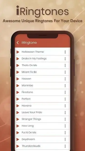 iRingtones screenshot 1