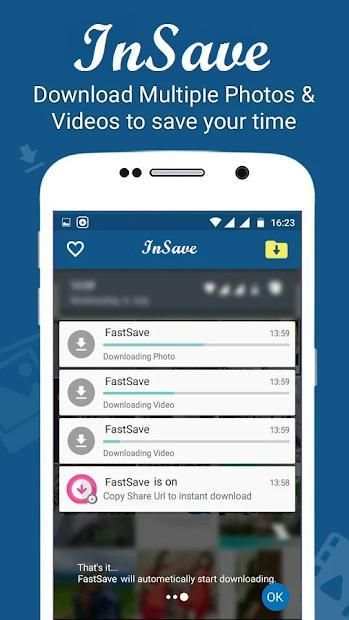 InSave For Instagram Video Downloader screenshot 1