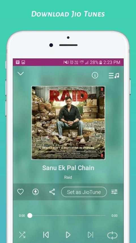 Set Caller Tune From Jio Music Live Info स्क्रीनशॉट 2
