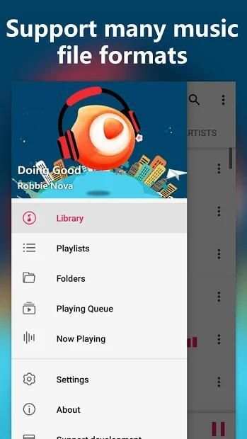 Cool Music Player screenshot 1