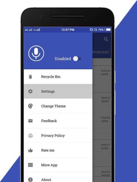 Auto Call Recoder स्क्रीनशॉट 6