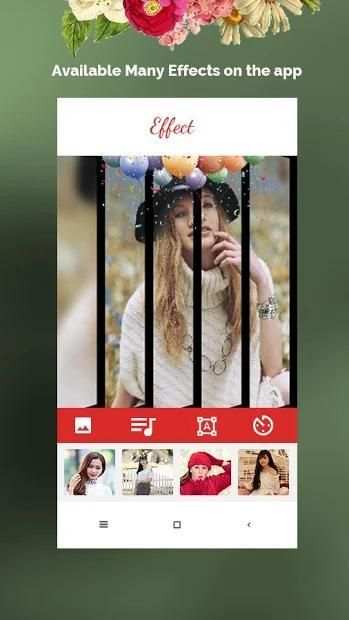 Photo video maker with music स्क्रीनशॉट 2
