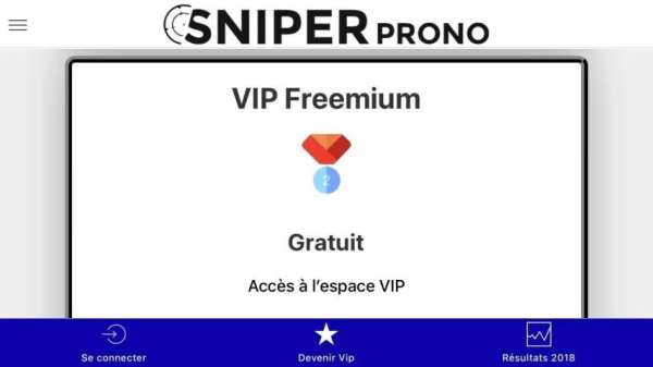 sniper pronos screenshot 1