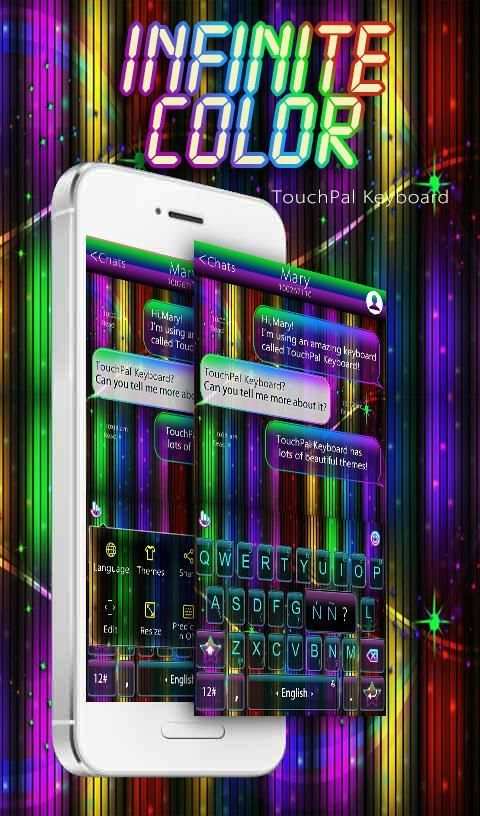 Engaging Color Keyboard Theme screenshot 4