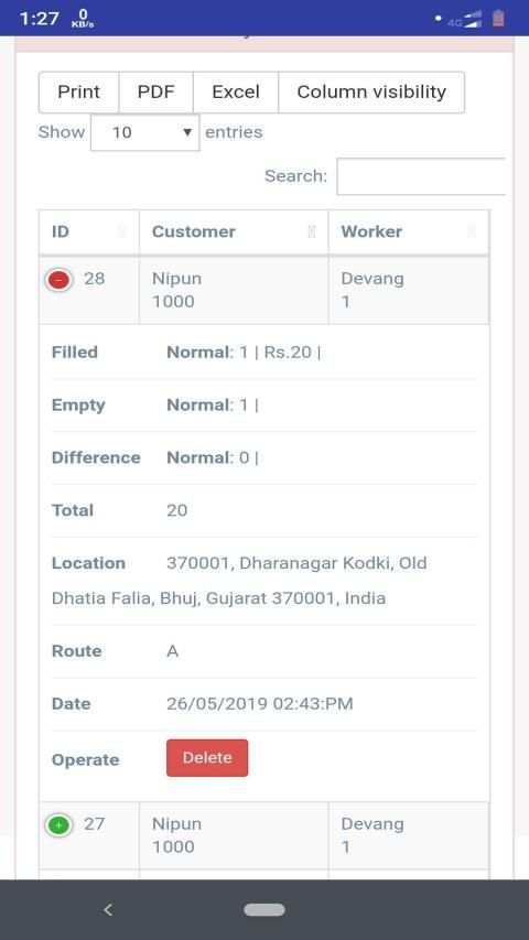 Count Admin App स्क्रीनशॉट 1