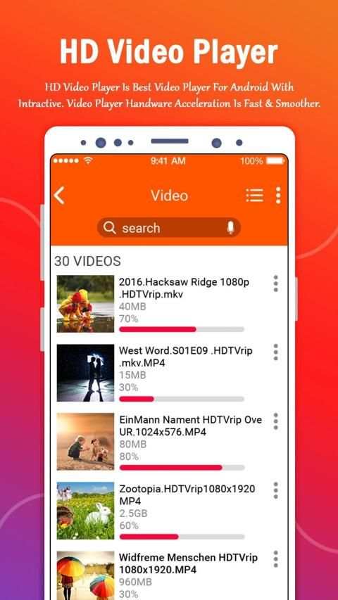 HD Video Player - Best Video Player For Android screenshot 6