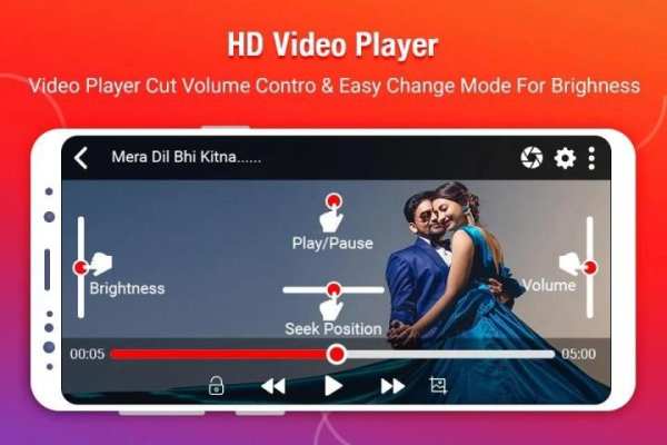 HD Video Player - Best Video Player For Android स्क्रीनशॉट 2
