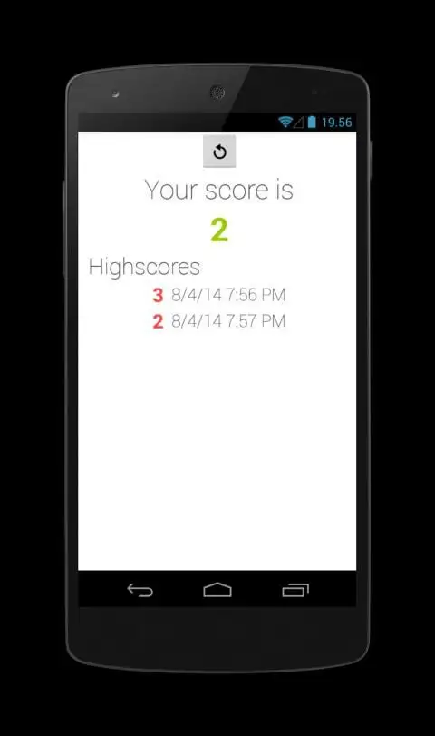 Memory game for Android Wear screenshot 1