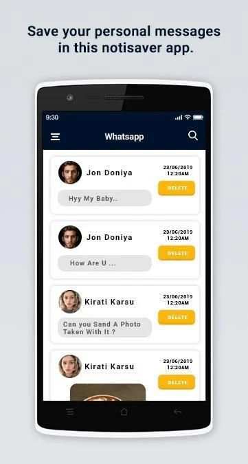 Notisaver - notifications and status saver स्क्रीनशॉट 4