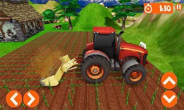 Forage Plow Farming: Virtual Farmer Simulator स्क्रीनशॉट 1