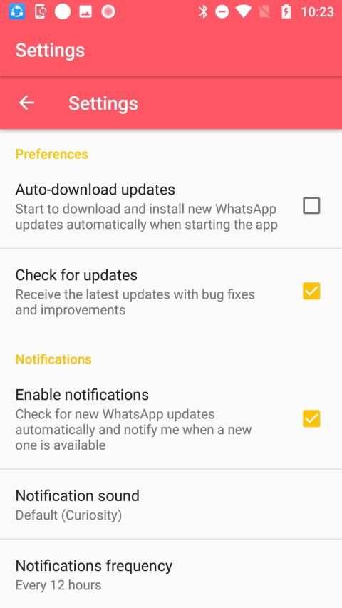 Latest Version Update screenshot 2