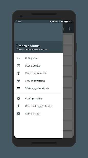 Frases e Status: Frases incríveis para status screenshot 14