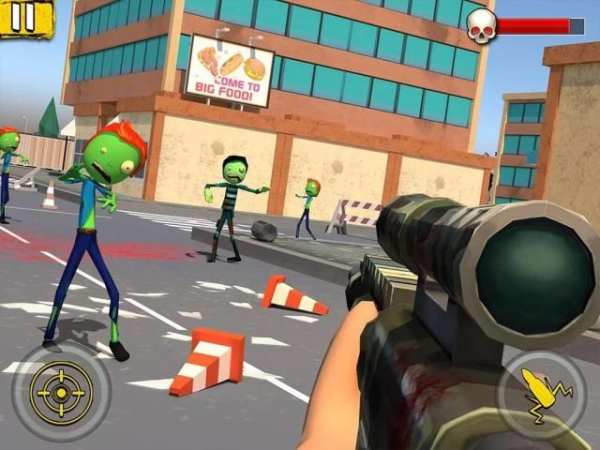 Halloween Sniper : Scary Zombies screenshot 4